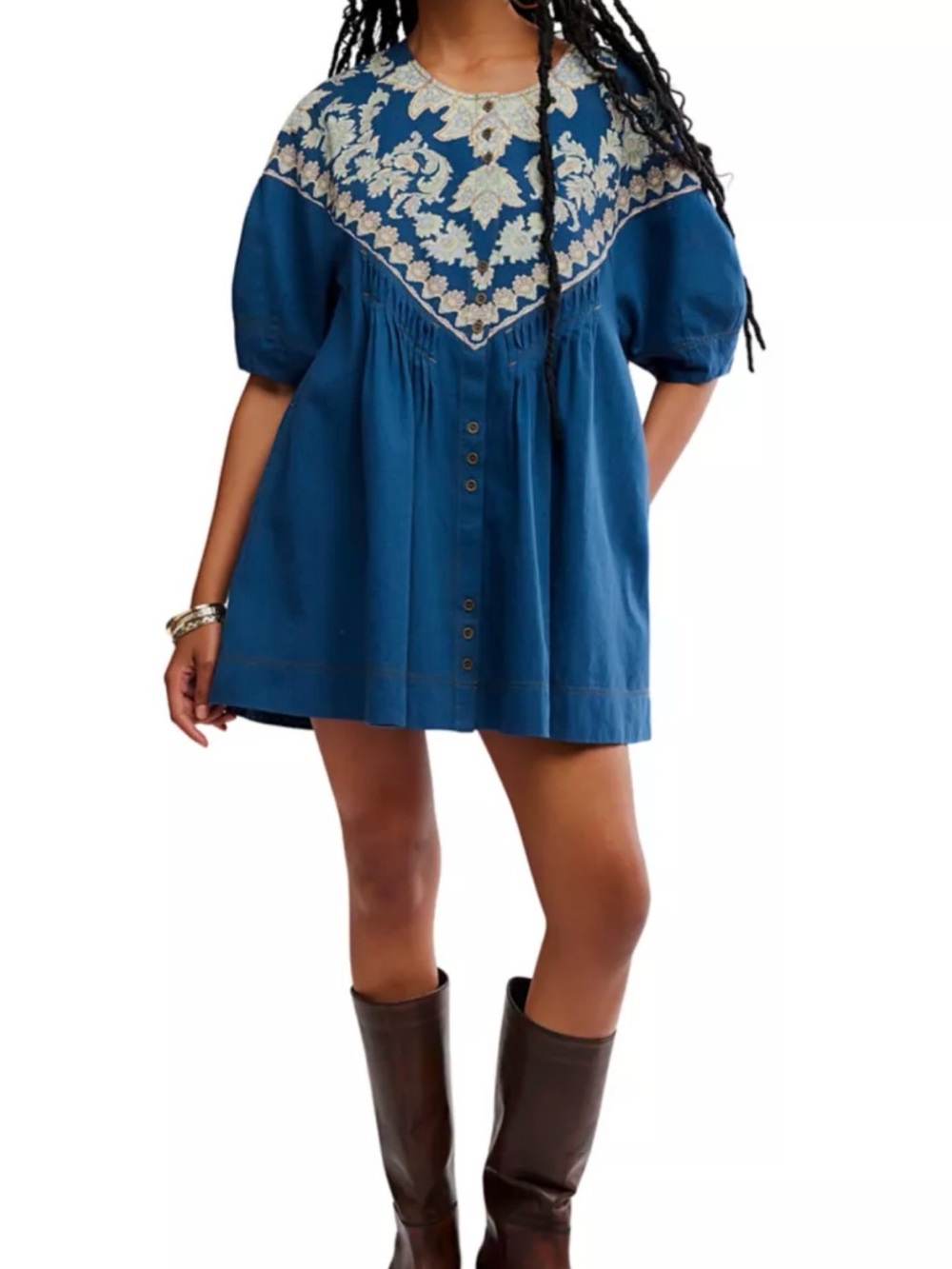 Free People Orson Mini Dress